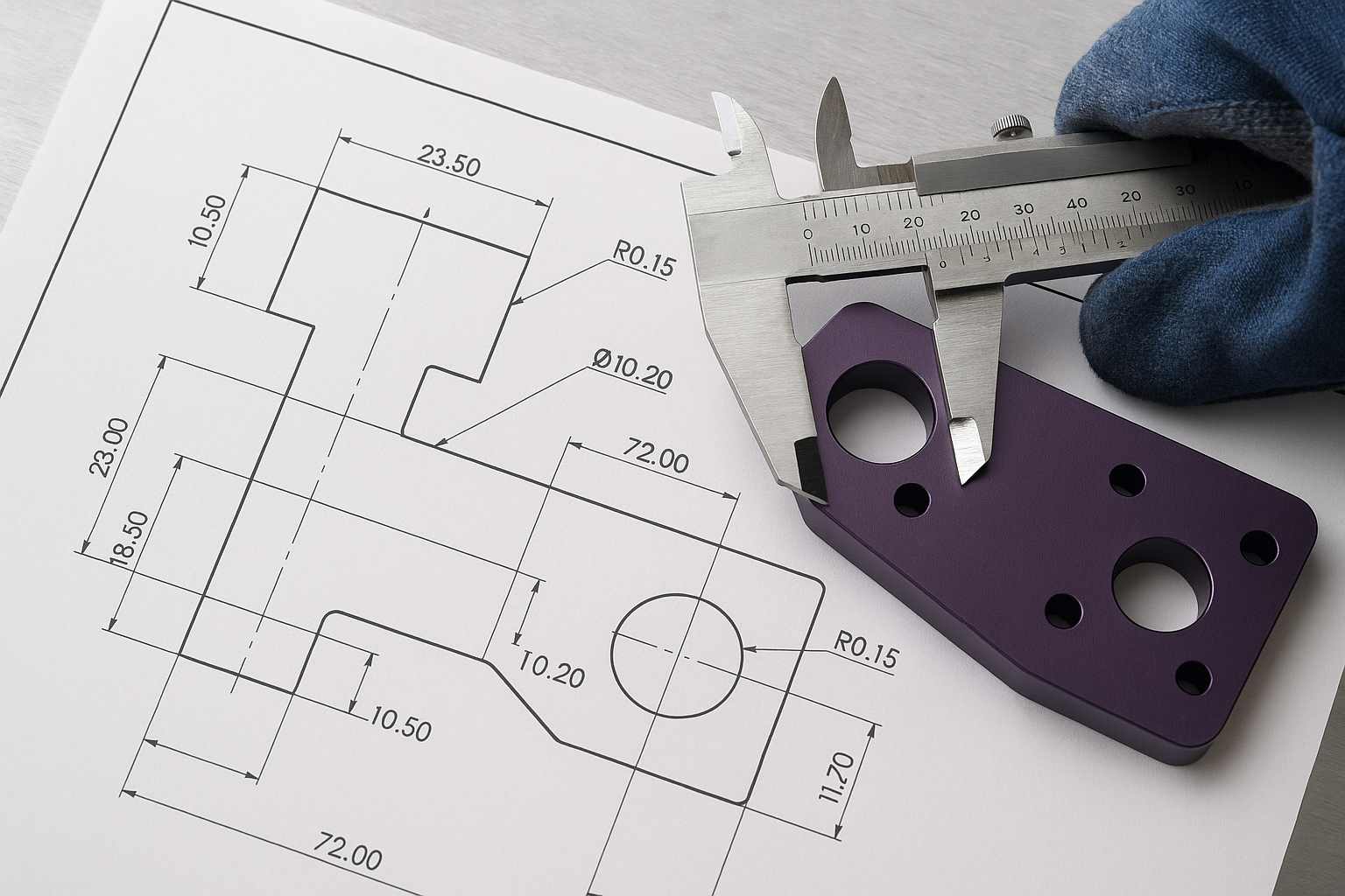Hướng Dẫn Gửi Bản Vẽ Đúng Chuẩn CNC – Giảm Sai Sót, Tối Ưu Chi Phí Gia Công