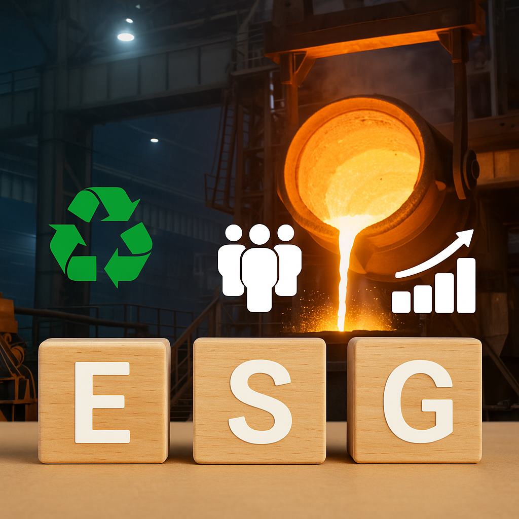ESG trong ngành thép: Bạn cần hiểu gì và vì sao điều đó quyết định vị thế doanh nghiệp?