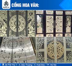 Cắt hoa văn CNC laser