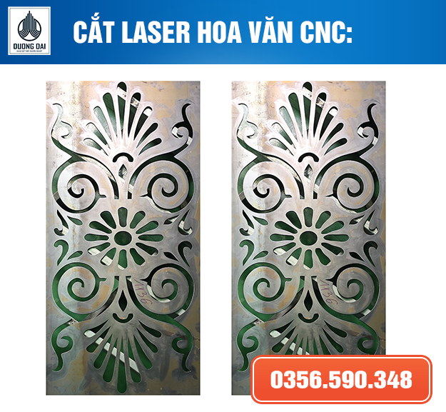 Cắt Laser Hoa Văn CNC