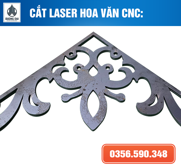 Gia Công Cắt Laser CNC Hoa Văn
