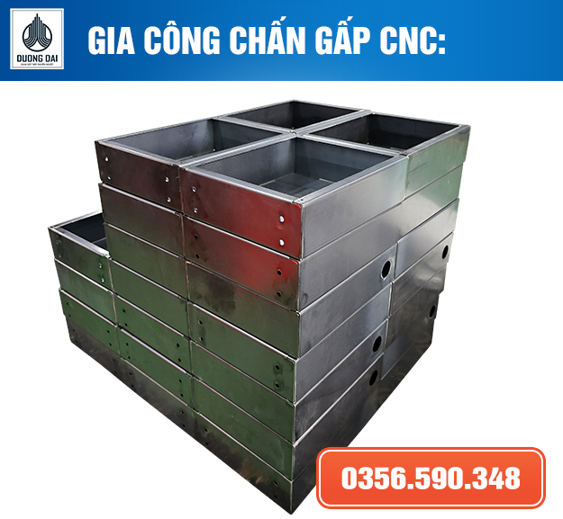 Gia Công Chấn CNC Hộp Thép Tại Hà Nội