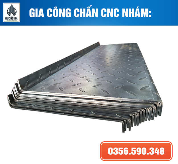 Gia Công Chấn Thép Nhám