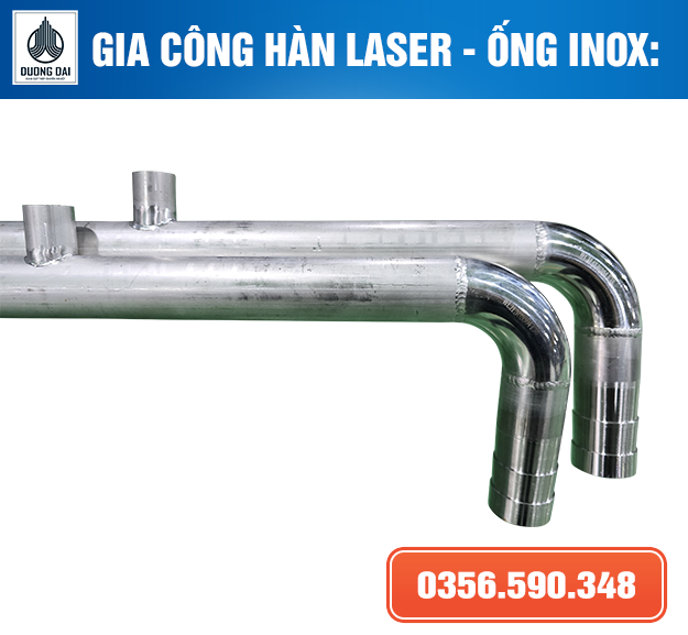 Gia Công Hàn Laser Ống Inox 304