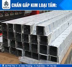 Gia Công Chấn Gấp Kim Loại Tấm Inox Đương Đại