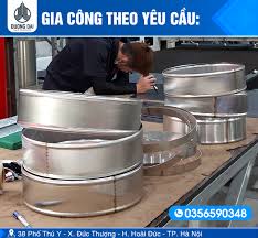 Gia Công Lốc Ống Inox Theo Yêu Cầu